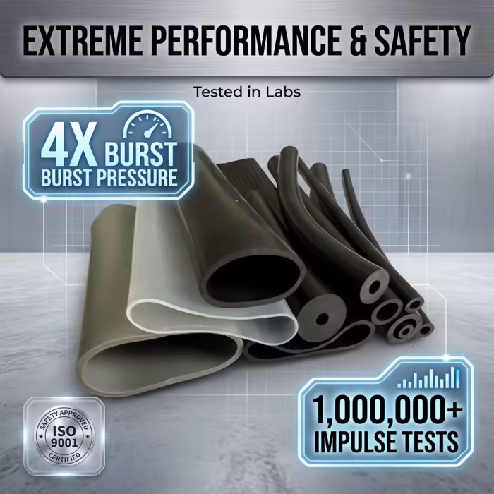 Heat - Resistant Flexible Rubber Tube for Dishwasher Drain Rubber Tube