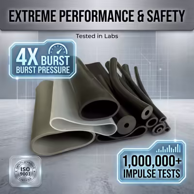 Heat - Resistant Flexible Rubber Tube for Dishwasher Drain Rubber Tube