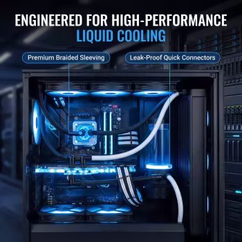 Easy-to-Install Chemical-Resistant Rubber Hose for Long-Lasting Liquid Cooling Maintenance