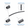Professional Custom Extruded Silicone Tube | High Temperature Resistant Hose
