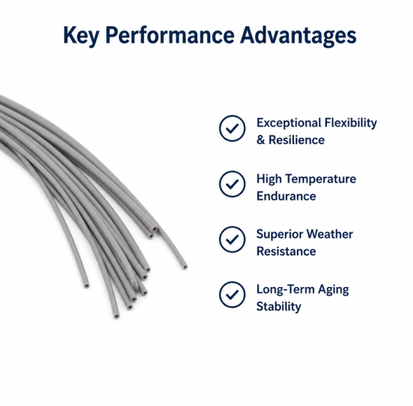 Professional Custom Extruded Silicone Tube | High Temperature Resistant Hose