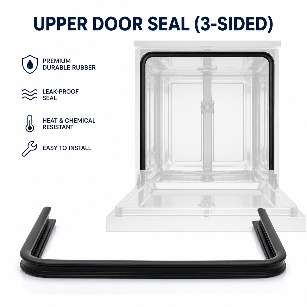 Dishwasher seals