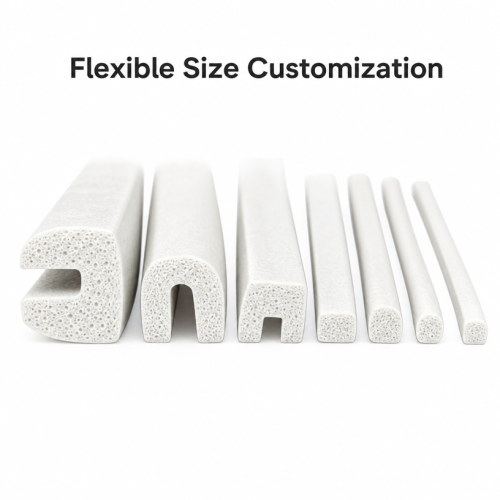 Waterproof Silicone Seal Strip for Bathroom Door Leak Prevention