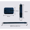 Single Rod Carry Bag - Lightweight, Durable,  Portable for Fishing Rods, Golf Clubs, &Tools
