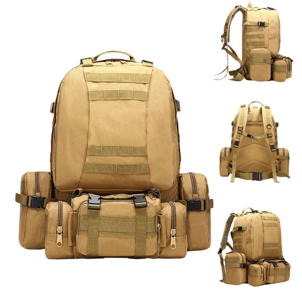 Tactical Backpack - Durable, Multi-Purpose Military-Grade Backpack for Outdoor, Work, &Travel