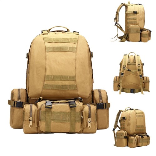 Customized large capacity outdoor mountaineering backpack multifunctional camping set Backpack