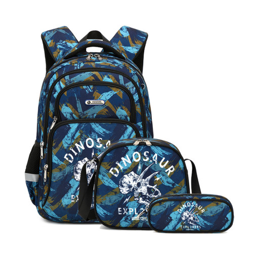 Customized primary school backpacks for children in grades 3-6 can be customized with logos and patterns