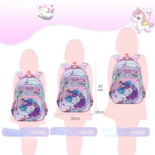 Customized primary school backpacks for children in grades 3-6 can be customized with logos and patterns