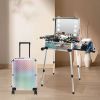 Pullable Makeup Light Box - Portable LED Vanity Case w/ Adjustable Lights