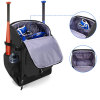 Baseball Duffle Backpack - Waterproof, Large Capacity, Durable for Training & Games