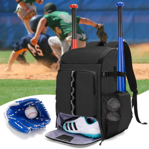 Baseball Duffle Backpack - Waterproof, Large Capacity, Durable for Training & Games