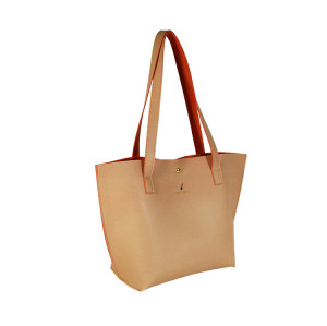 Durable PU Tote Bag - Waterproof, Lightweight & Eco-Friendly for Business & Travel