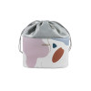 Drawstring Bucket Makeup Bag - Waterproof, Portable Cosmetic Organizer for Travel & Salons