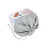 Drawstring Bucket Makeup Bag - Waterproof, Portable Cosmetic Organizer for Travel & Salons