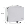 Hookable Toiletry Bag - Waterproof, Hanging Travel Organizer for Bathroom, Camping & Hotels