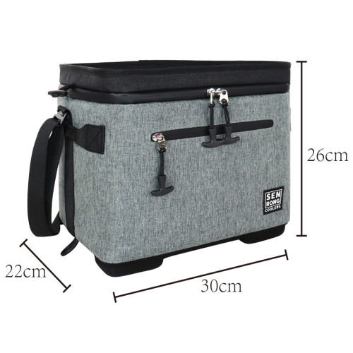 Customized compressible folding storage basket cationic cold bag eva cup holder Ice bag casual camping bag