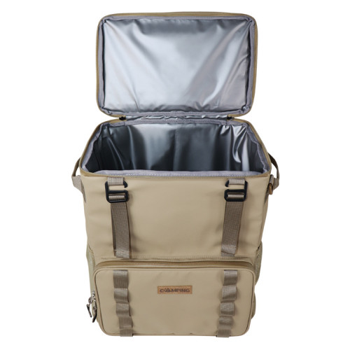 Custom detachable backpack cooler rod bag short distance tug bag universal wheel roller travel bag