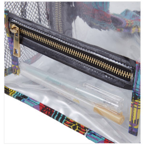 Transparent Backpack - Waterproof, Lightweight Clear Bag for Events, Travel & Security Checks