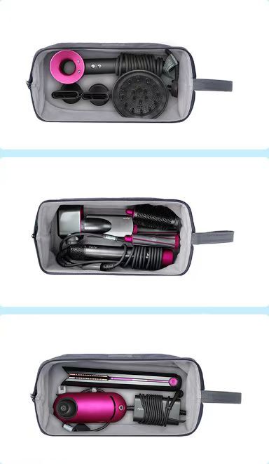 OEM Hair dryer Organizer Roll bar Hair straightener Hair dryer organizer bag