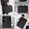 Fireproof Accordion File Bag - Flame-Resistant, Durable Document Organizer for Office & Home