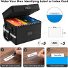 Fireproof Document Box - Durable, Heat-Resistant Safe for Important Files & Valuables
