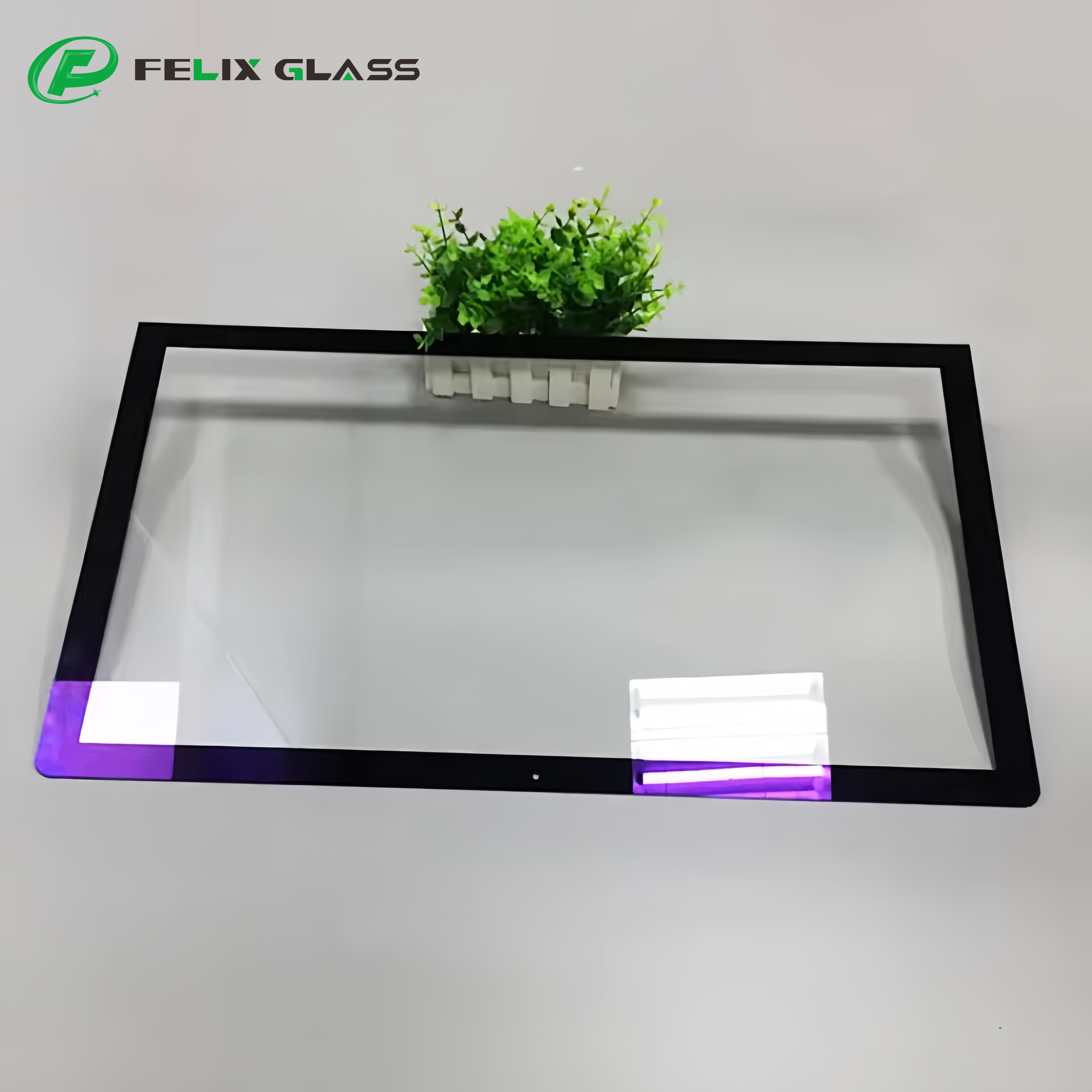 Customized medical instrument display touch glass