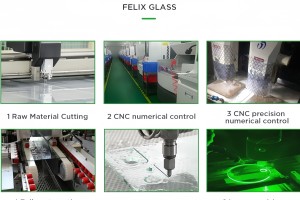 100% AOI Full Inspection for Industrial Tempered HMI Glass | Felix Glass