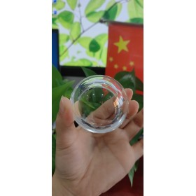 Thickness 2mm 3mm 4mm 5mm 10mm High Quality Hemisphere Clear Semicircle  Dome Cover Lens Optical glass dome  BK7 BK10 H-K9L