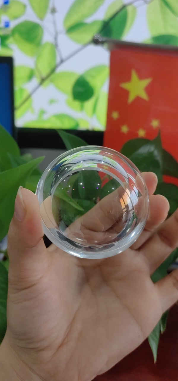 Thickness 2mm 3mm 4mm 5mm 10mm High Quality Hemisphere Clear Semicircle  Dome Cover Lens Optical glass dome  BK7 BK10 H-K9L
