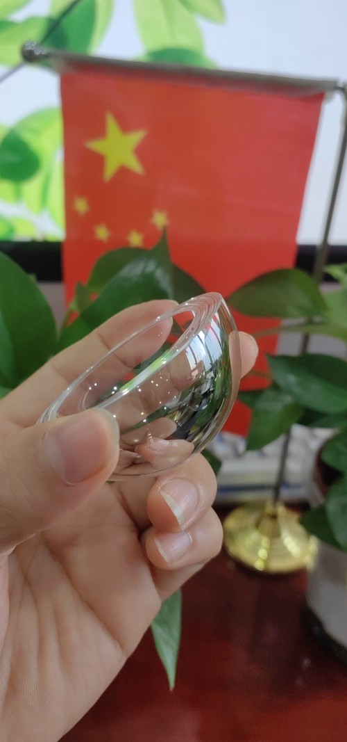 Thickness 2mm 3mm 4mm 5mm 10mm High Quality Hemisphere Clear Semicircle  Dome Cover Lens Optical glass dome  BK7 BK10 H-K9L