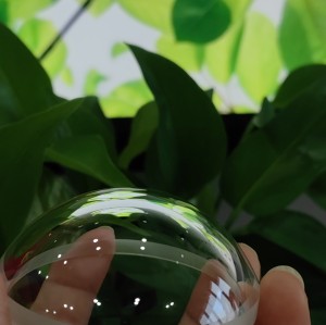 Thickness 2mm 3mm 4mm 5mm 10mm High Quality Hemisphere Clear Semicircle  Dome Cover Lens Optical glass dome  BK7 BK10 H-K9L