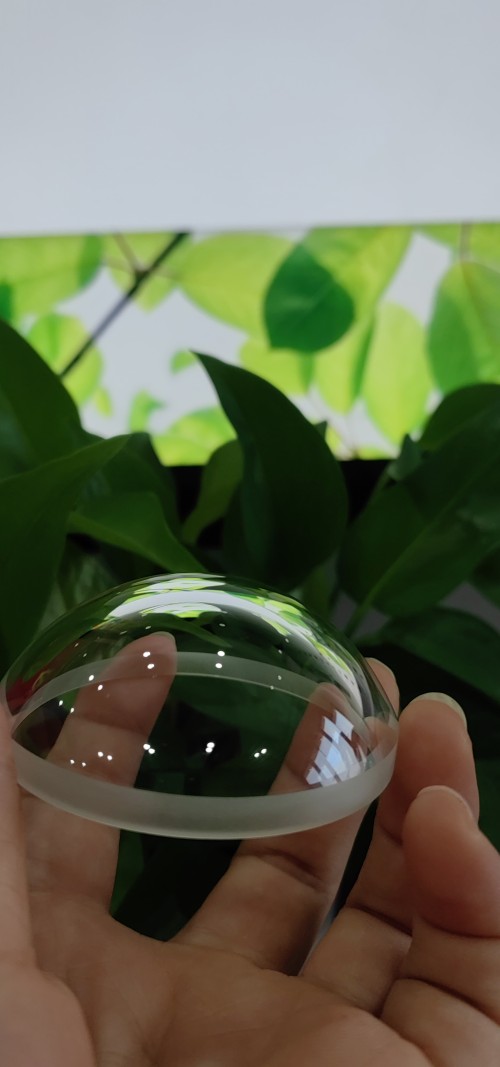 Thickness 2mm 3mm 4mm 5mm 10mm High Quality Hemisphere Clear Semicircle  Dome Cover Lens Optical glass dome  BK7 BK10 H-K9L