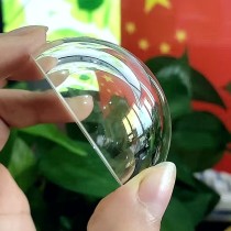 Thickness 2mm 3mm 4mm 5mm 10mm High Quality Hemisphere Clear Semicircle  Dome Cover Lens Optical glass dome  BK7 BK10 H-K9L
