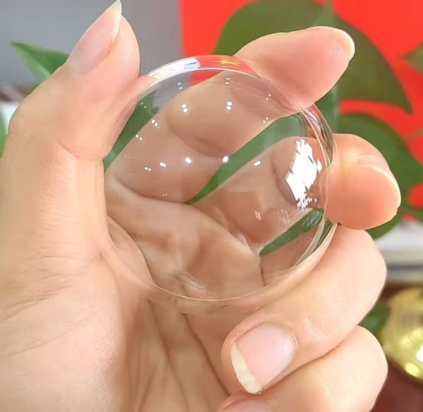 Thickness 2mm 3mm 4mm 5mm 10mm High Quality Hemisphere Clear Semicircle  Dome Cover Lens Optical glass dome  BK7 BK10 H-K9L