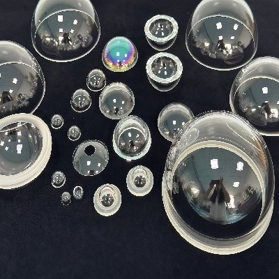 Custom Hemispherical Optical Domes | Slanted Edge Optical Ball Domes FE-GXQZ-0100299
