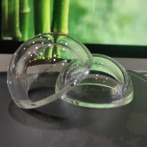 Factory OEM Custom Hemispherical & Slanted Edge BK7/K9 Optical Glass Dome Lens | Clear Lens | For Sensor & Camera Protection FE-GXQZ-0100295