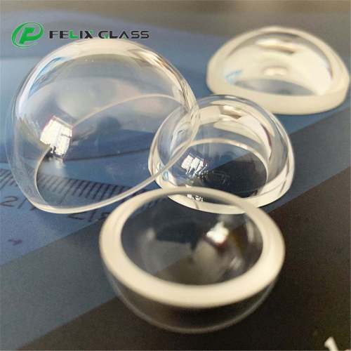 Factory OEM Custom BK7/K9 Optical Glass Dome Lens | Waterproof AR Coated | Thin Edge for Underwater Camera & CCTV Protection