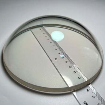 Large Size BK7/K9 Optical Glass Dome Lens | Waterproof AR Coated | Factory OEM for Underwater Camera & CCTV Protection