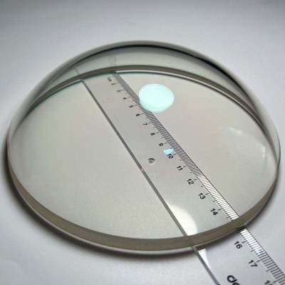 Large Size BK7/K9 Optical Glass Dome Lens | Waterproof AR Coated | Factory OEM for Underwater Camera & CCTV Protection