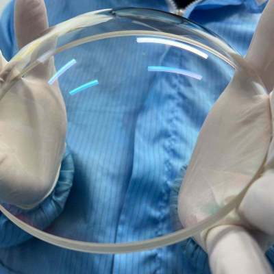 Factory OEM Custom BK7/K9 Optical Glass Dome Lens | Waterproof AR Coated | Thin Edge for Underwater Camera & CCTV Protection