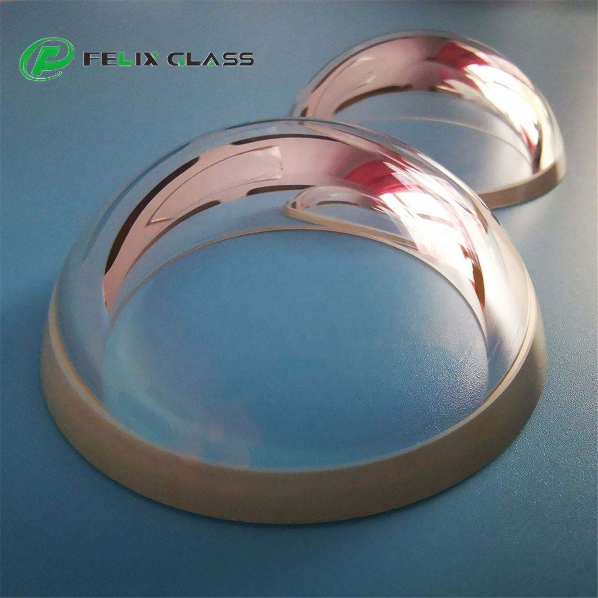 Sapphire dome cover for aerospace and industrial optical sensor protection