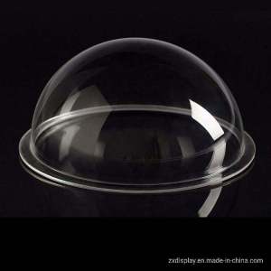 flanged glass hemisphere Hemisphere Dome Cover with Base