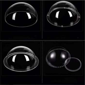 Factory OEM Custom BK7/K9 Optical Glass Dome Lens | Waterproof AR Coated | Underwater Camera & CCTV Protection