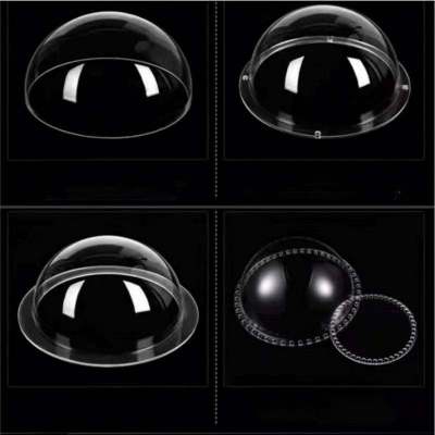 Factory OEM Custom BK7/K9 Optical Glass Dome Lens | Waterproof AR Coated | Underwater Camera & CCTV Protection