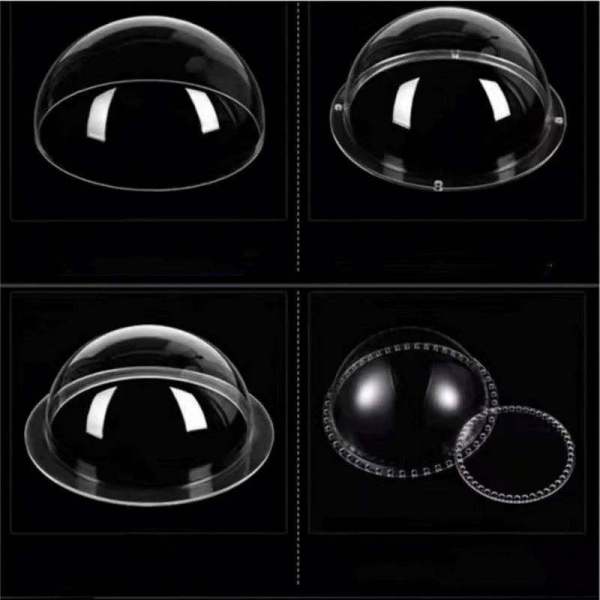 Factory OEM Custom BK7/K9 Optical Glass Dome Lens | Waterproof AR Coated | Underwater Camera & CCTV Protection