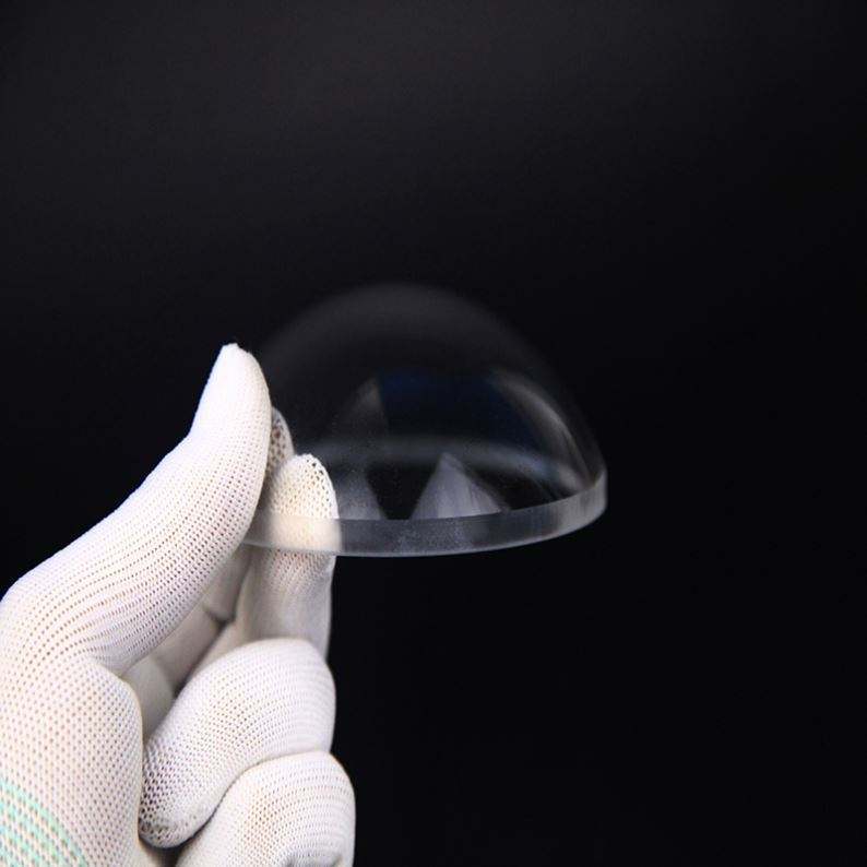 custom sapphire optical cover edge configuration