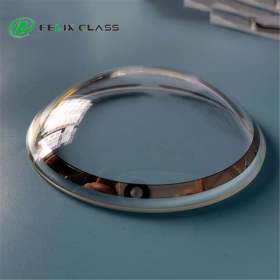 ITO Conductive BK7/K9 Optical Glass Dome Lens | Thin Edge, Waterproof AR Coated | Factory OEM for Underwater Camera & CCTV Protection