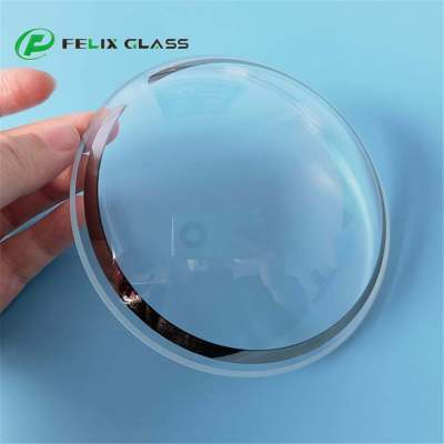 Factory OEM Custom BK7/K9 Optical Glass Dome Lens | Waterproof AR Coated | Underwater Camera & CCTV Protection