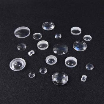 Factory OEM Custom Mini Hemispherical BK7/K9 Optical Glass Dome Lens | Clear Lens | Small Size for Sensor/LED/Medical Protection