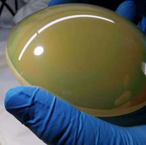 Factory OEM Custom BK7/K9 Optical Glass Dome Lens | Gold IR Coated | Waterproof & High Reflective for Underwater Camera & CCTV Protection